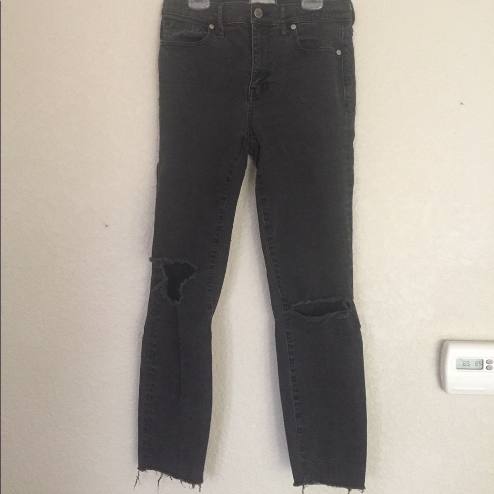 Madewell High Rise Skinny Jeans